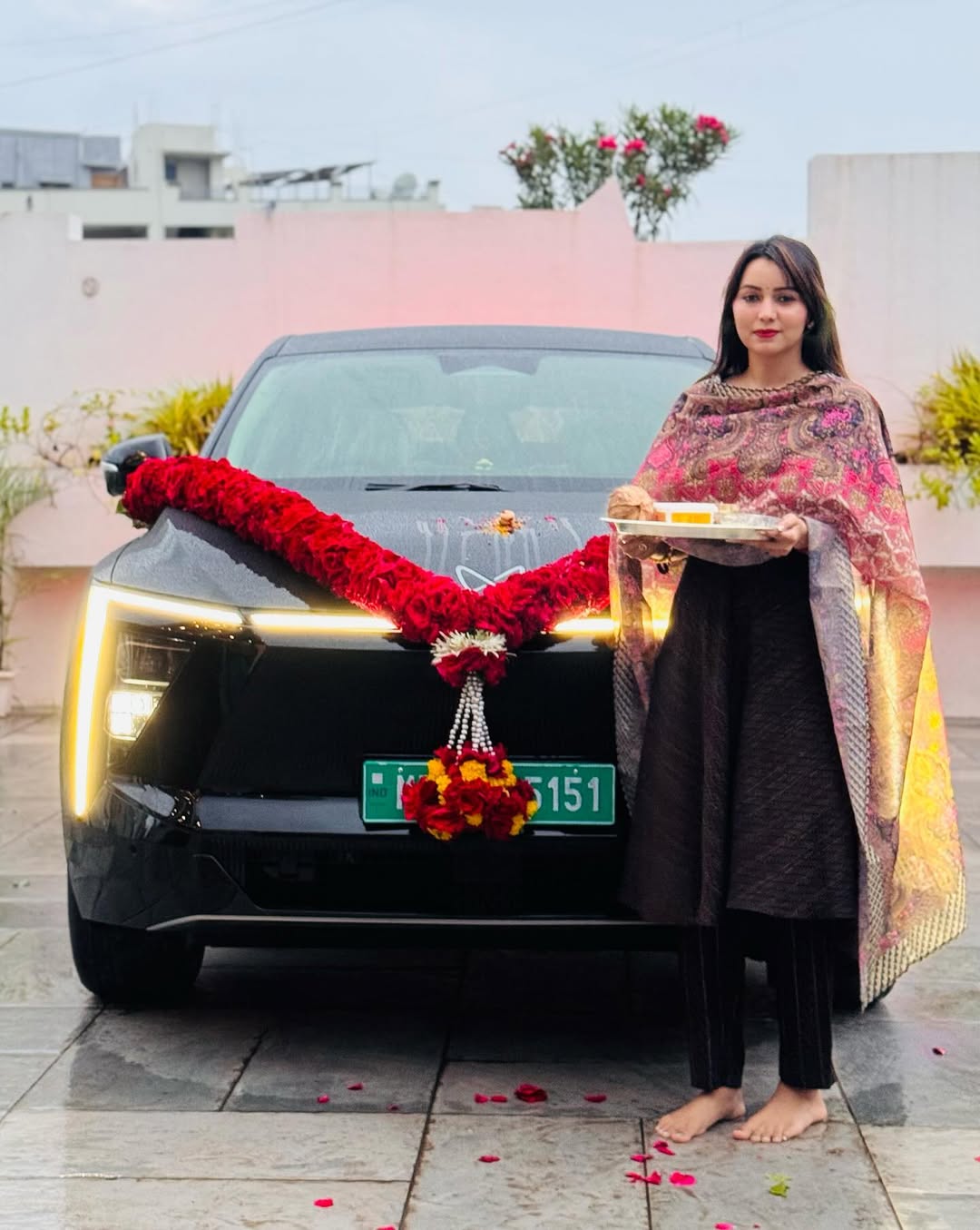 Nirmala Shubham Nawale New Car