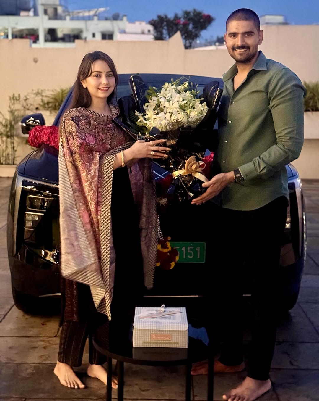 Nirmala Shubham Nawale New Car