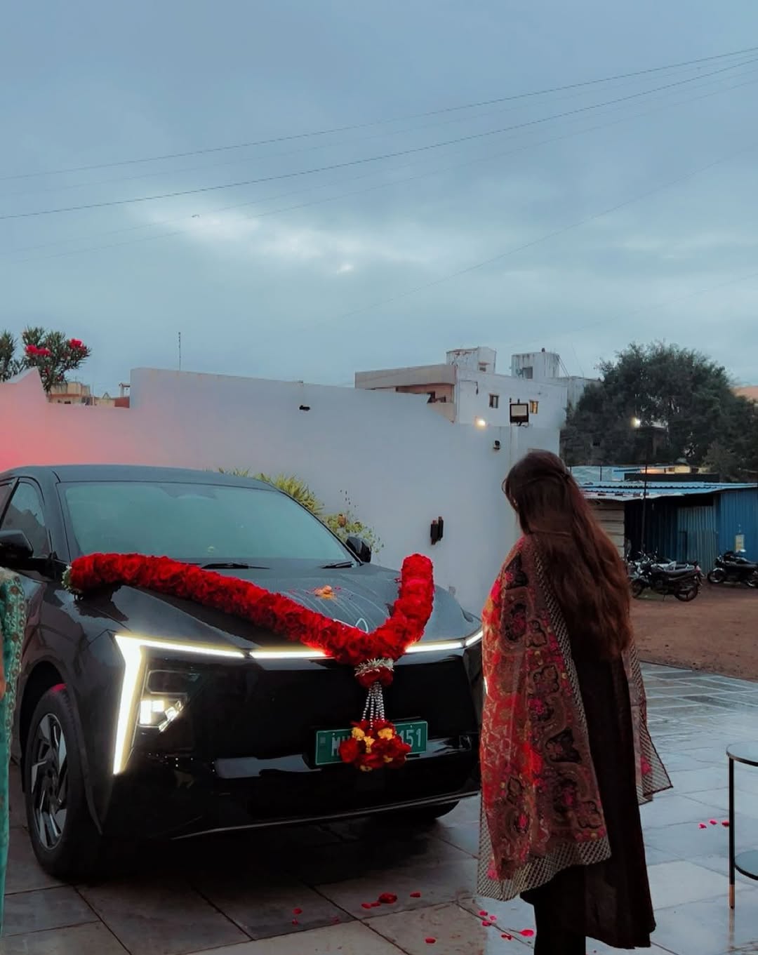 Nirmala Shubham Nawale New Car