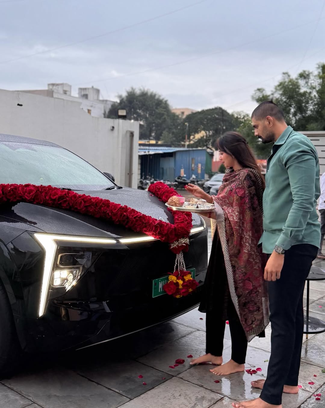 Nirmala Shubham Nawale New Car