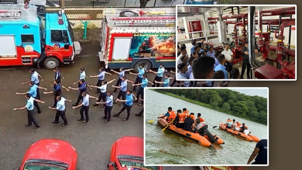 PCMC pimpri chinchwad provides special training to fire officers and staff