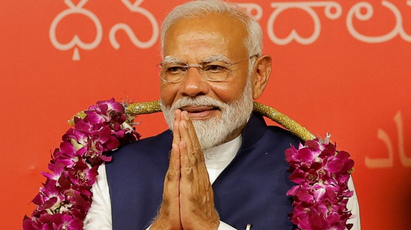 PM Narendra Modi, Infosys Founder Narayana Murthy And BJP MP Tejasvi Surya