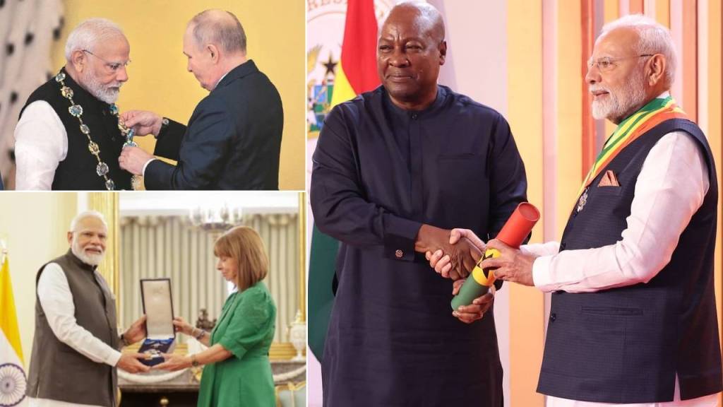 PM Narendra Modi Ghana highest Award, Prestigious awards given to Narendra Modi