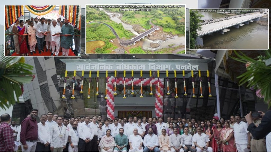 PWD Minister Shivendrasinghraje Bhosale Inaugurates Development Projects in Panvel