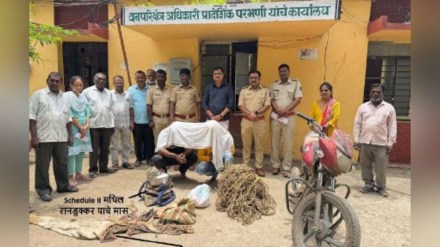 Parbhani hunting wild animals Case registered
