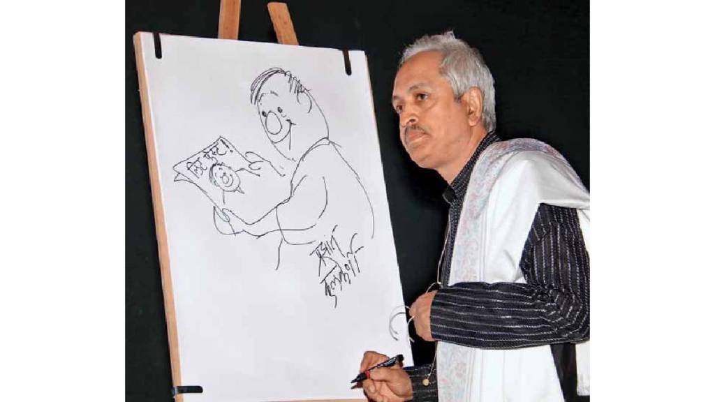 Pune veteran cartoonist Prashant Kulkarni expressed regret on Sunday