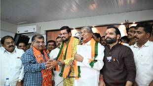 Praveen Mane from Indapur tehsil joined BJP in the presence of Ravindra Chavan