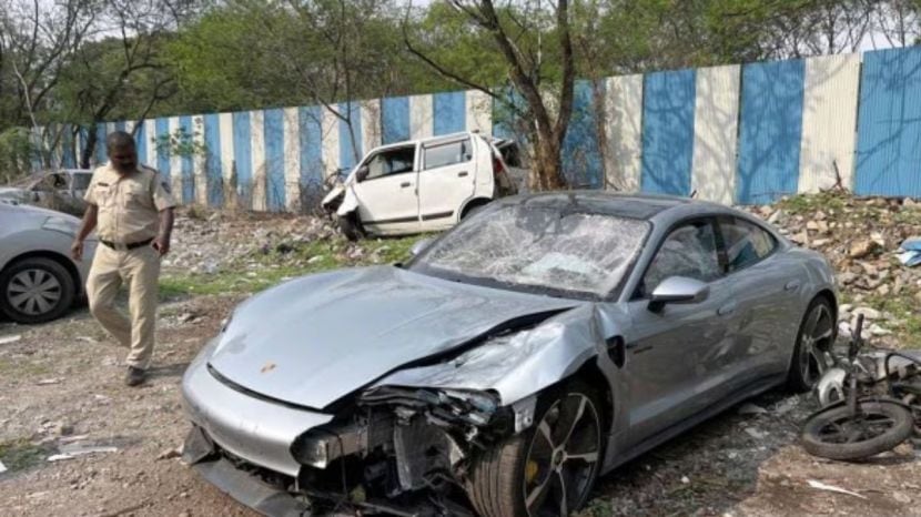 Pune Porsche car accident