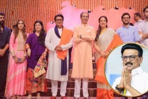 Raj Thackeray And Uddhav Thackeray MK Stalin