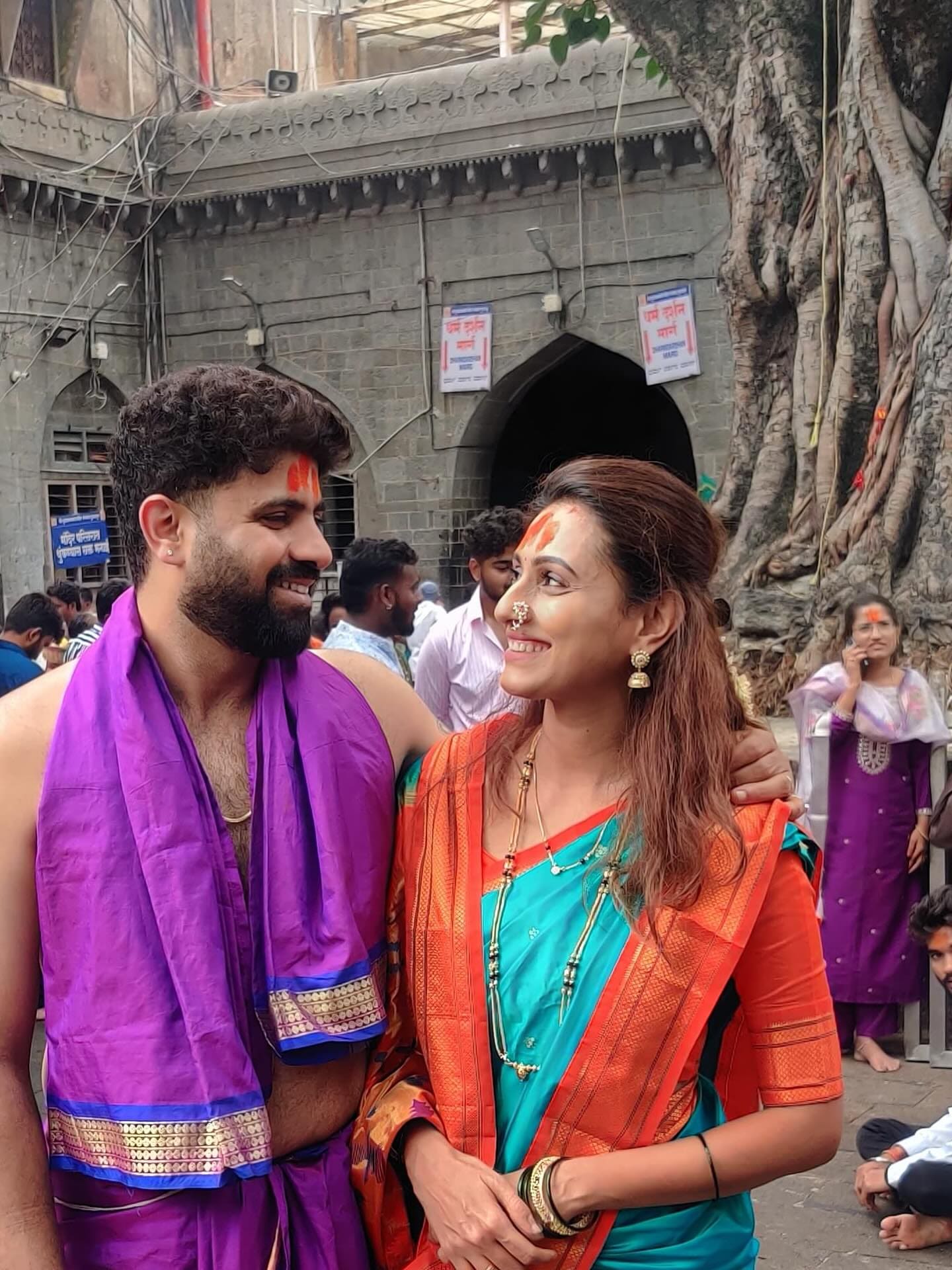 Reshma Shinde Aai TuljaBhavani Temple