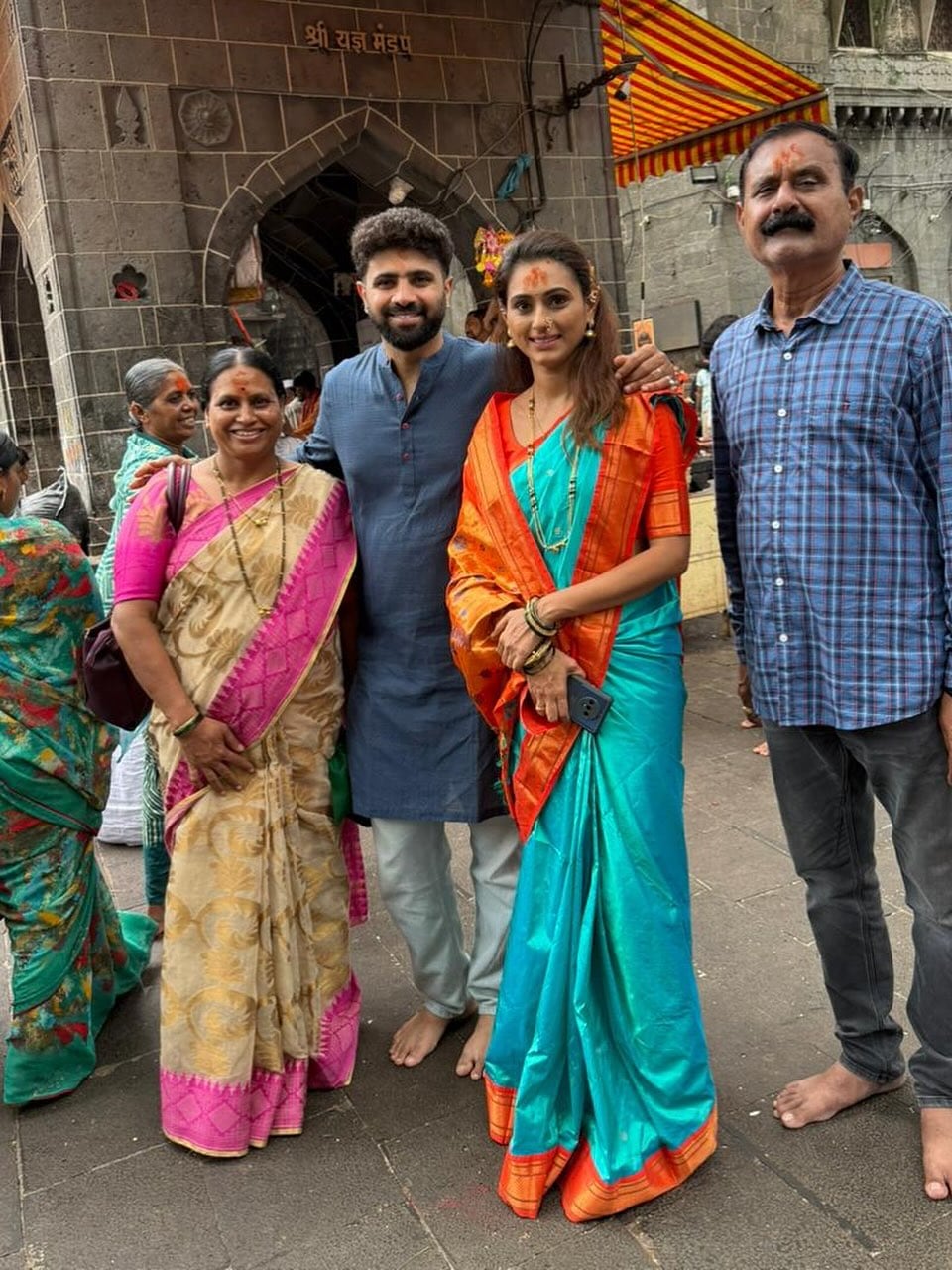 Reshma Shinde Aai TuljaBhavani Temple