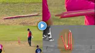 Riley Meredith Splits Stump Down The Middle in Vitality Blast Somerset vs Essex Watch Video