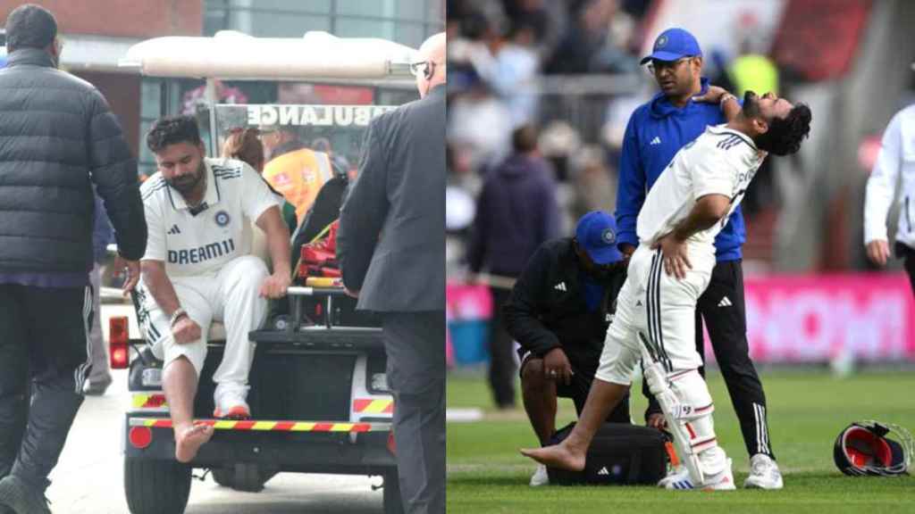 Rishabh Pant Injury Update He Advised six weeks rest because of fractured toe