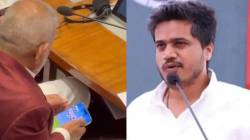 Rohit Pawar : माणिकराव कोकाटेंचा रमी खेळतानाचा व्हिडीओ रोहित पवारांनी केला पोस्ट, “जंगली रमी पे आओ ना महाराज” म्हणत खोचक टीका