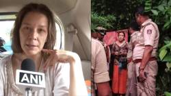 Russian Woman : गुहेत सापडलेल्या रशियन महिलेचा व्हिडीओ, म्हणाली; “मी आणि माझ्या मुली जंगलात…”