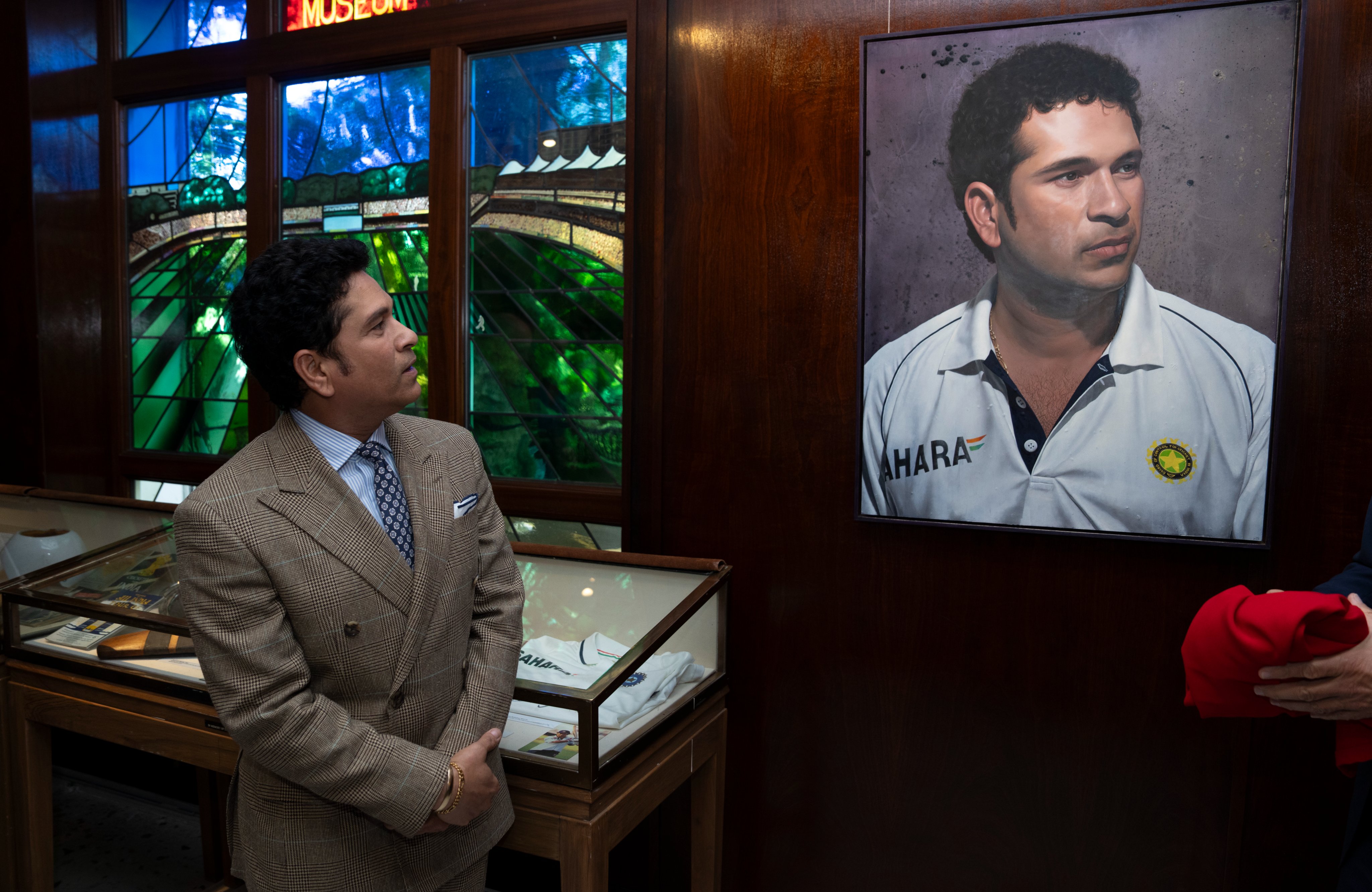 Sachin Tendulkar Lords Portrait