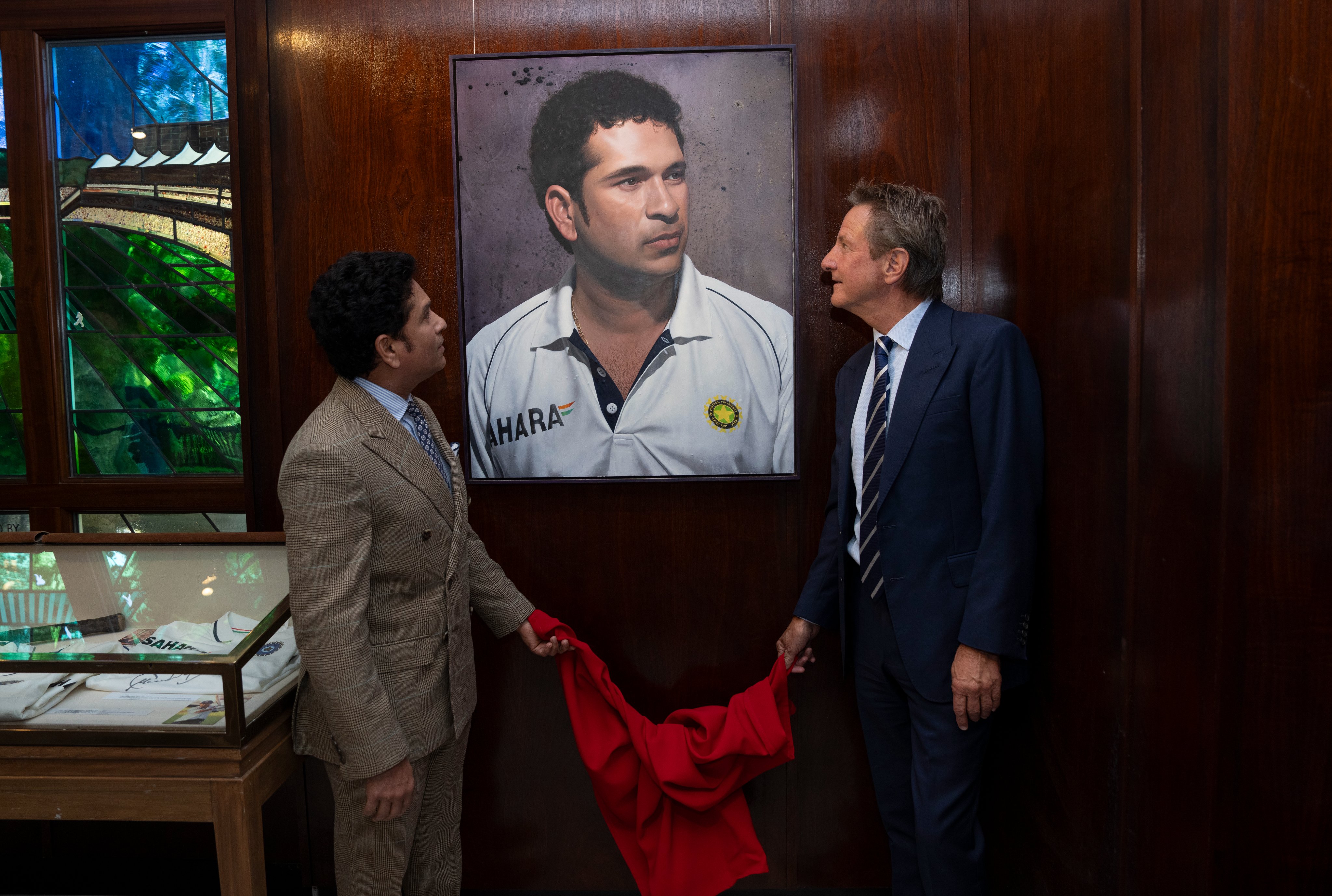 Sachin Tendulkar Lords Portrait