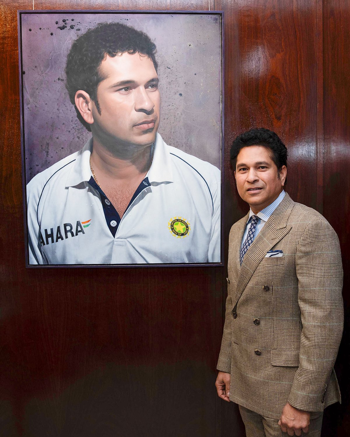 Sachin Tendulkar Lords Portrait
