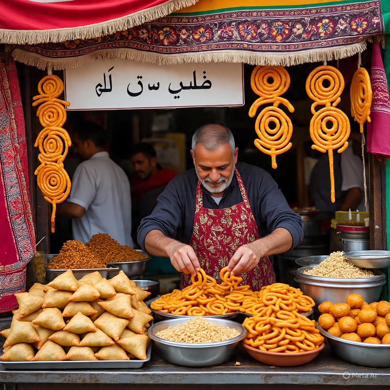 Samosa, Jalebi, Indian food history, Persian cuisine, Middle East sweets