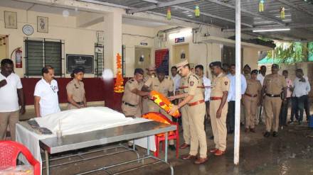 Sangli Police dog cremated with state honours