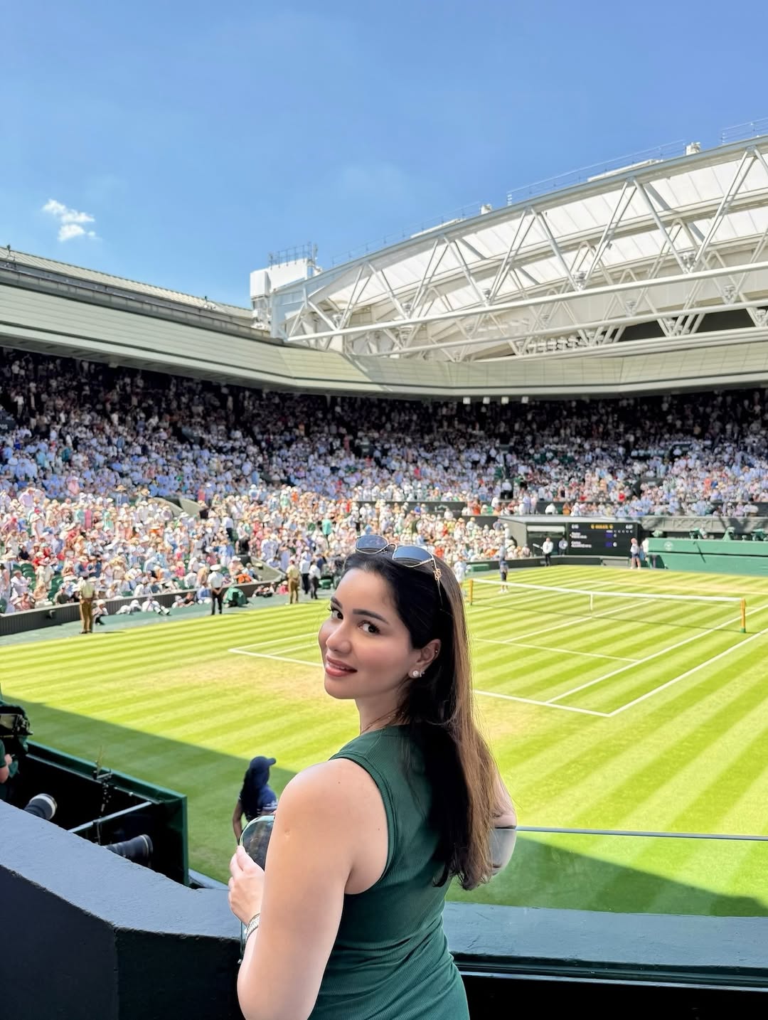 Sara Tendulkar, Wimbledon 2025 photos with sachin and anjali
