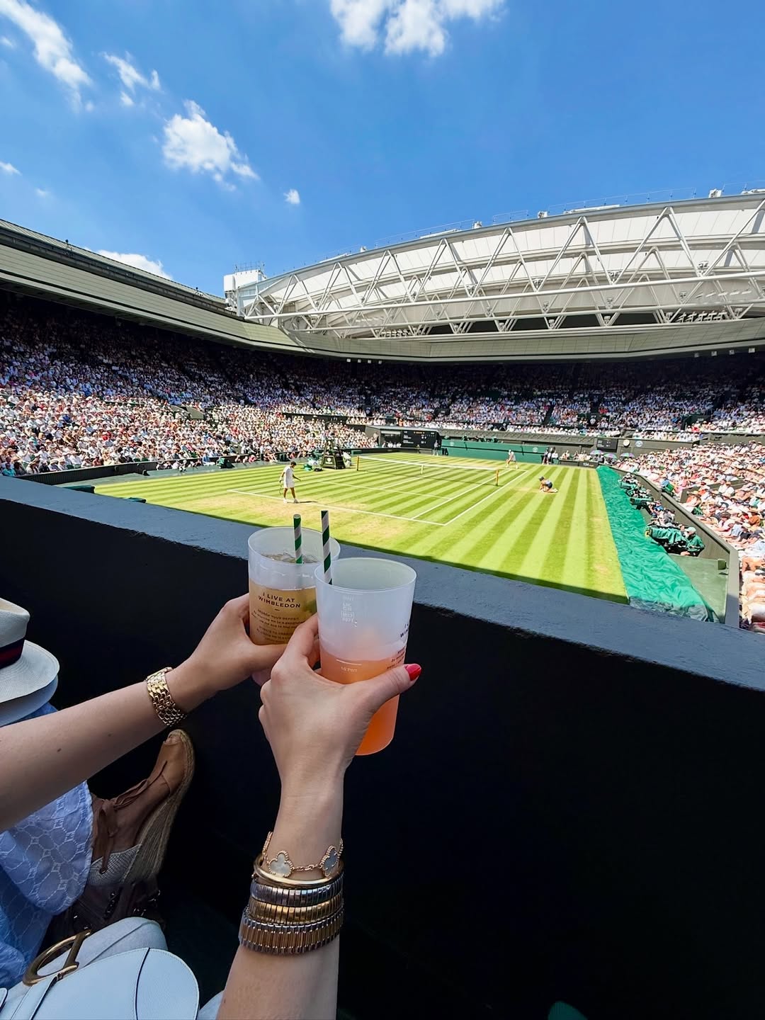 Sara Tendulkar, Wimbledon 2025 photos with sachin and anjali