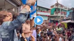 “शाहरुख आला रे” पाहण्यासाठी जमलं अख्खं गाव, मग घडलं असं काही की…; पाहा VIDEO