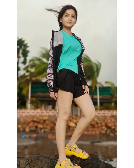 Sharayu Sonawane Shorts Bold Look