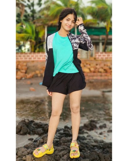 Sharayu Sonawane Shorts Bold Look