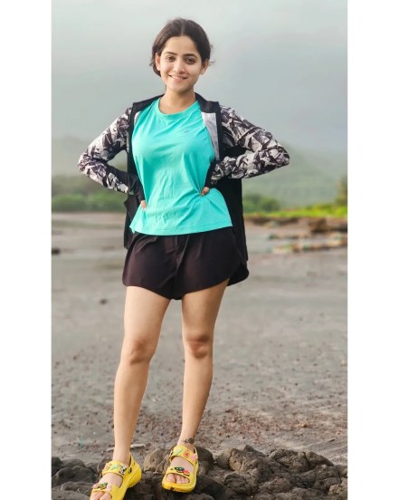 Sharayu Sonawane Shorts Bold Look