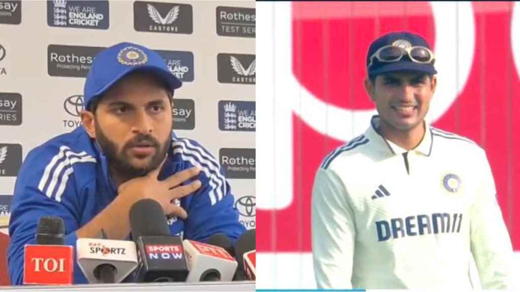 Shardul Thkur Statement on Shubman Gill About Bowling Changes and Giving Less Over Said Captain Decided That