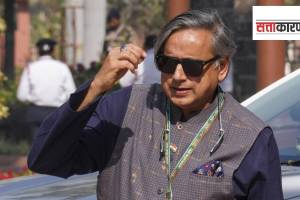 काँग्रेसचे ज्येष्ठ नेते व तिरुवनंतपुरमचे खासदार शशी थरूर (छायाचित्र पीटीआय)