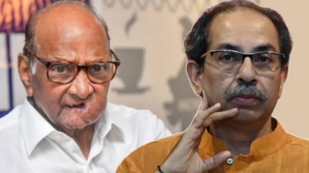 In Jalgaon party leaders shake up the Shiv Sena Uddhav Thackeray faction in the Maha Vikas Aghadi to the Nationalist Sharad Pawar faction In Jalgaon party leaders shake up the Shiv Sena Uddhav Thackeray faction in the Maha Vikas Aghadi to the Nationalist Sharad Pawar faction