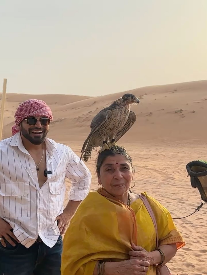 Shiv Thakare Family Dubai Vacation