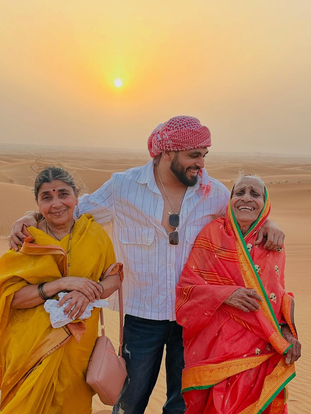 Shiv Thakare Family Dubai Vacation
