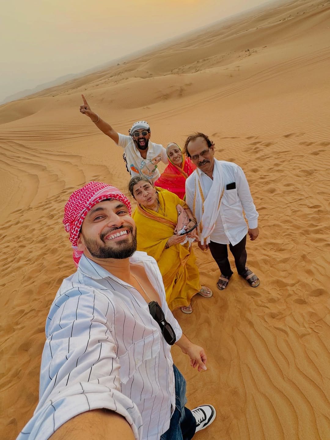 Shiv Thakare Family Dubai Vacation