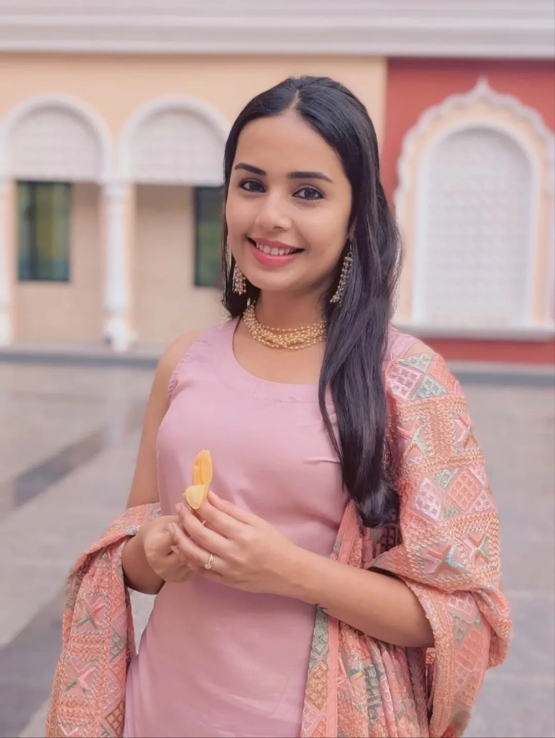 Shivani Rangole Kulkarni Green Khun Dress