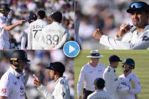 Shubman Gill Zak Crawley Fight as Indian Captain Signs substitute Video Viral IND vs ENG