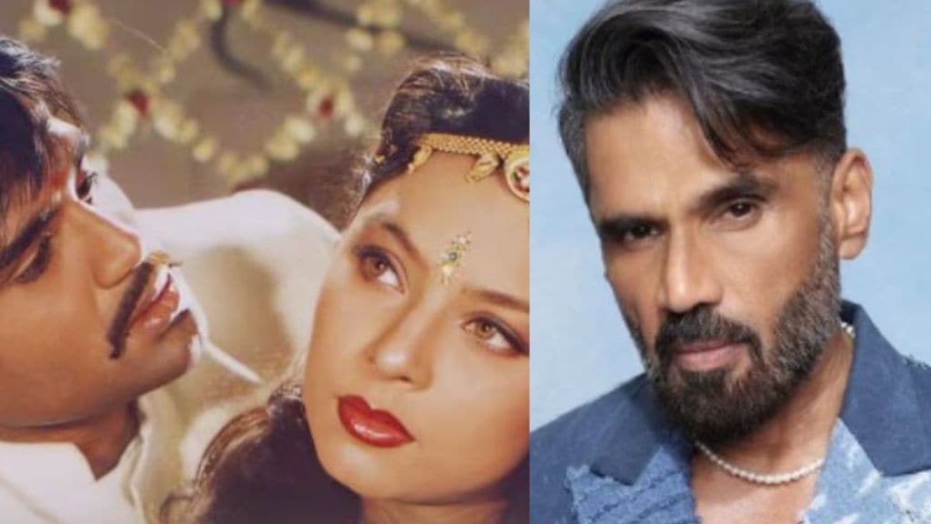 suniel shetty says suhaag raat scene in border gave him tension before shoot
