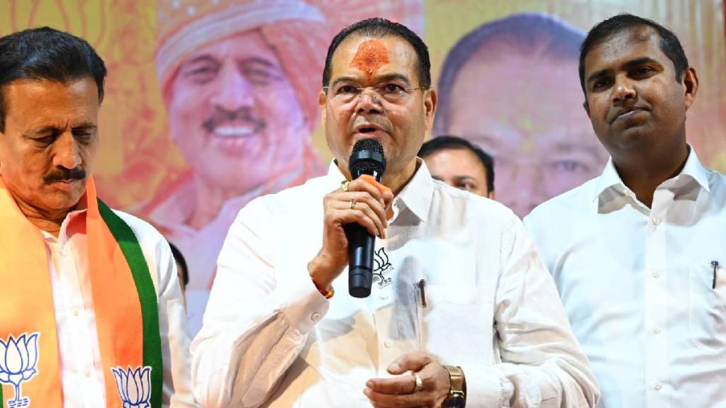 Sunil Bagul claims that police records were also checked before entering Nashik BJP