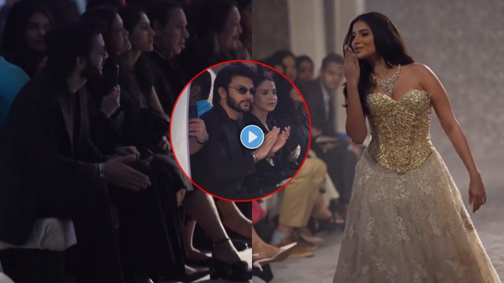 Tara Sutaria Veer Pahariya flying kiss Video