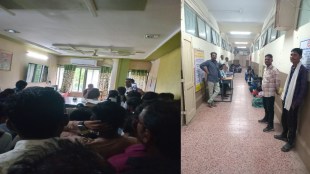 Teacher shortage in school sparks yawatmal ZP office protest