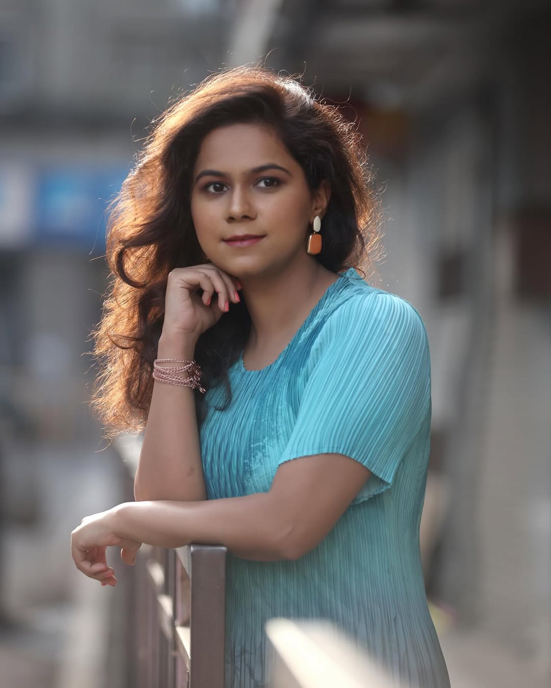 Tejashree Walavalkar One Piece Dress Photoshoot