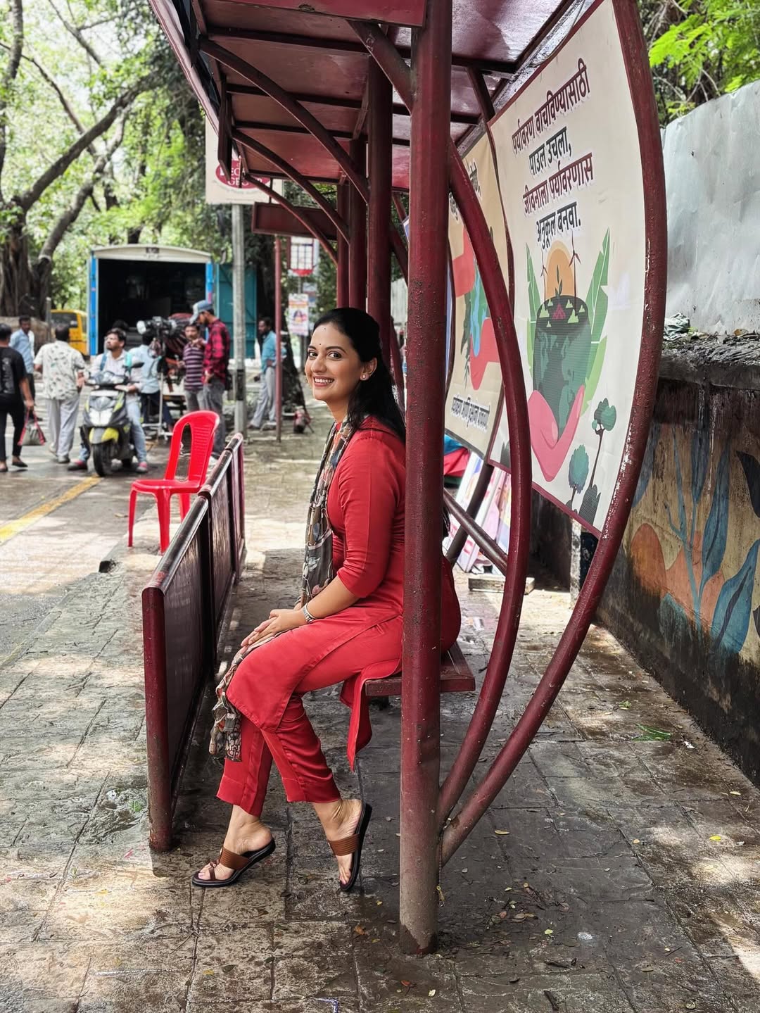 Tejashri Pradhan New Vin Doghantali Hi Tutena TV Serial