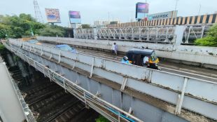 Thane old Kopri bridge closed for traffic for eight days