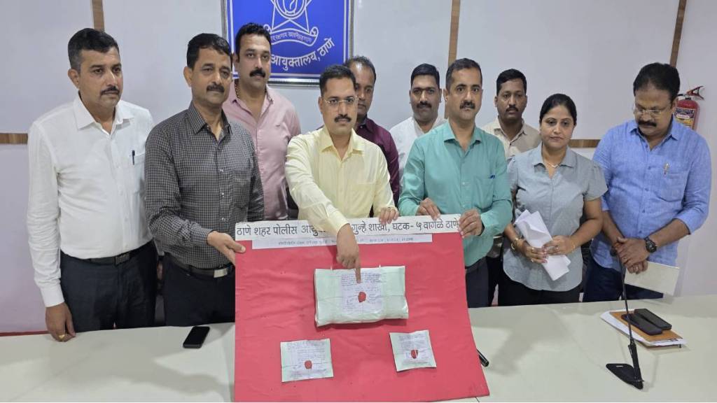 Thane police drug peddler arrested for selling narcotics thane kopri wagle police unit 5