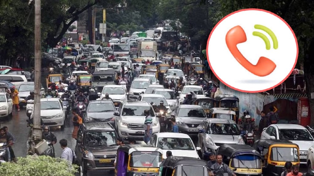 Thane Police helpline number for traffic congestion complaints
