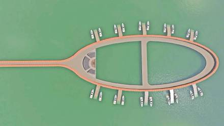 The High Court has directed the government to construct the proposed jetty and terminal between the Gateway of India and Radio Club