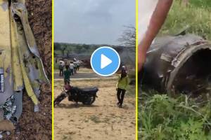 The jet crashed in Rajasthan's Churu