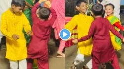 VIDEO: ‘टिंकू जिया’ गाण्यावर नाचले ३ चिमुकले; पण एका मुलाच्या स्टेप्सनं सगळ्यांचं लक्ष वेधलं, भारी परफॉर्मन्स पाहून तुम्हीही व्हाल फिदा!